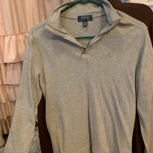 Grey polo pullover kids(Women’s small)BRAND NEW